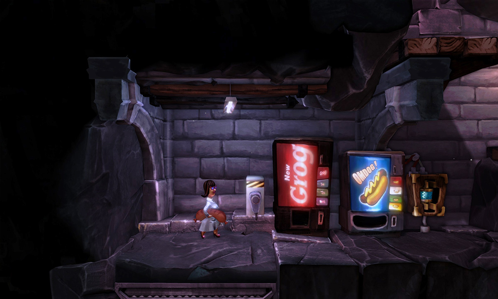 The Cave The Video Game Soda Machine Project