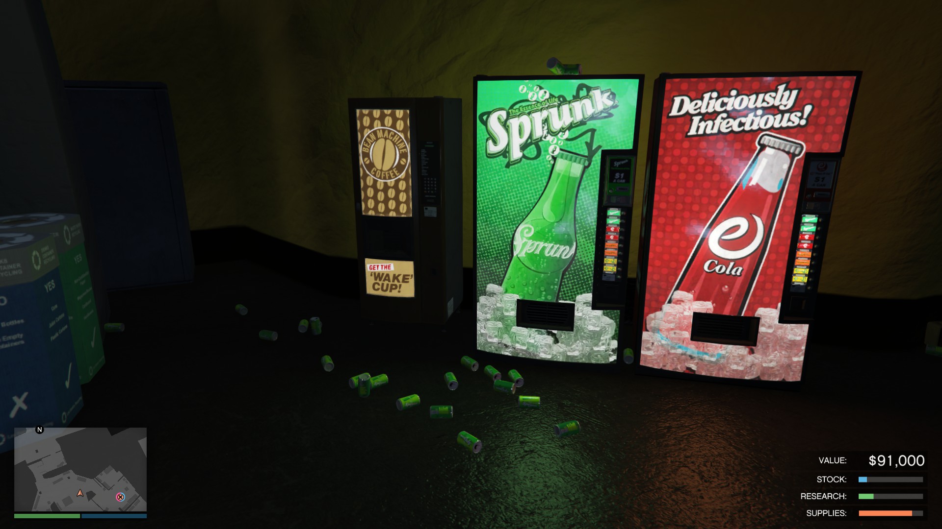 Grand Theft Auto V The Video Game Soda Machine Project