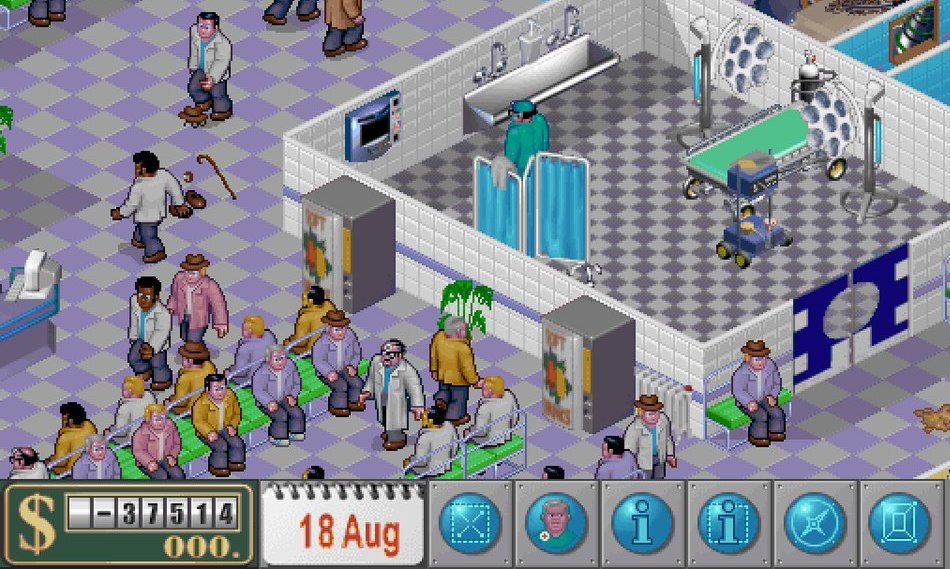 theme hospital game for iphone