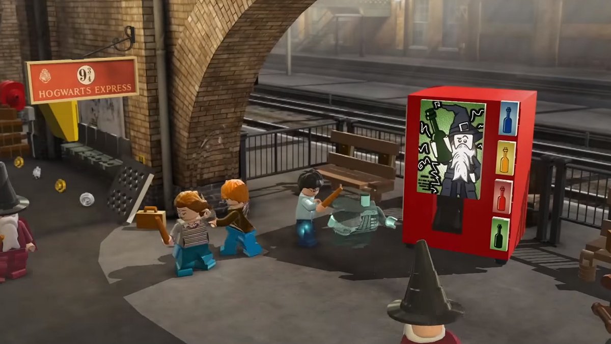 Lego Harry Potter The Video Game Soda Machine Project