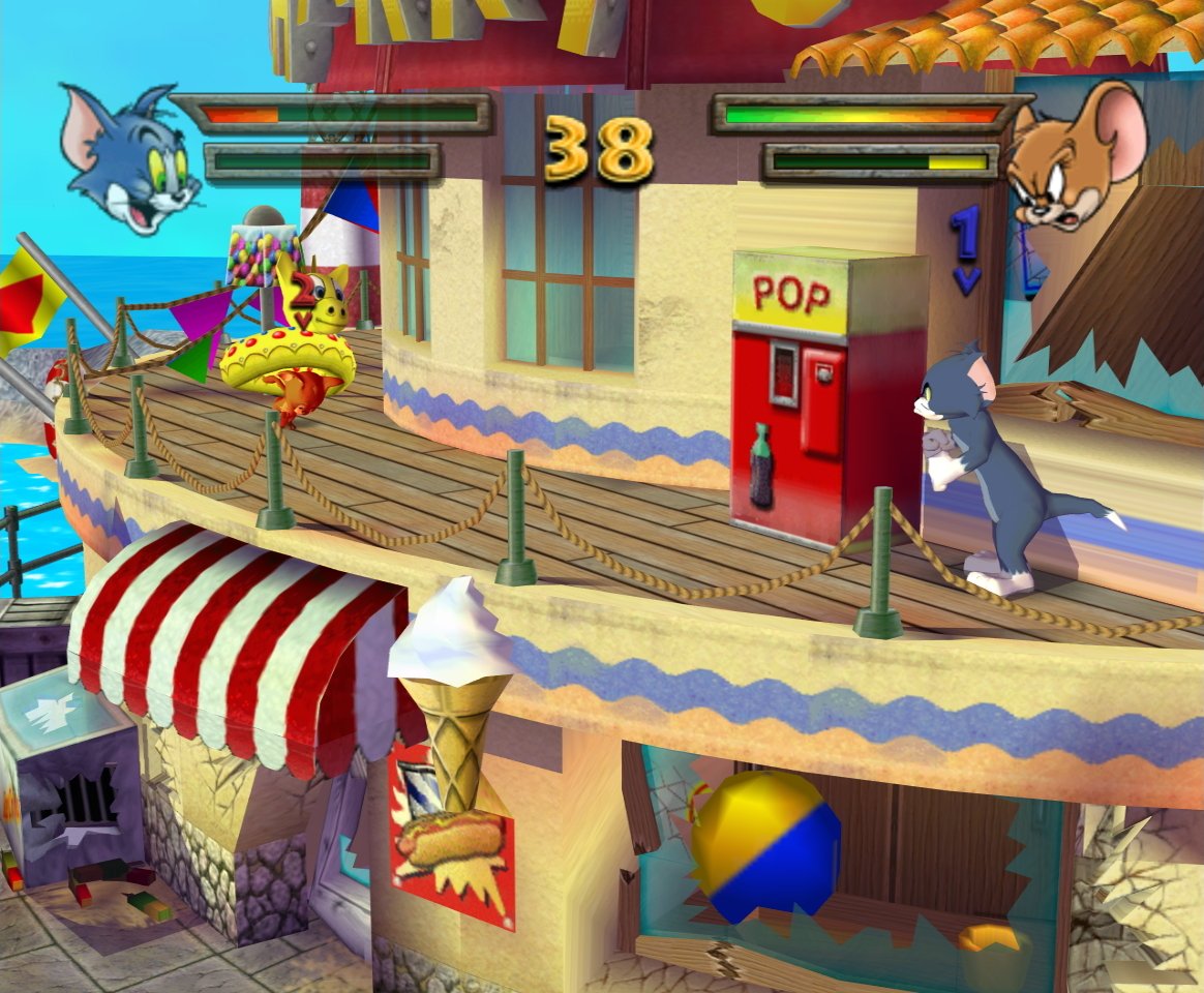 Tom And Jerry In War Of The Whiskers The Video Game Soda Machine