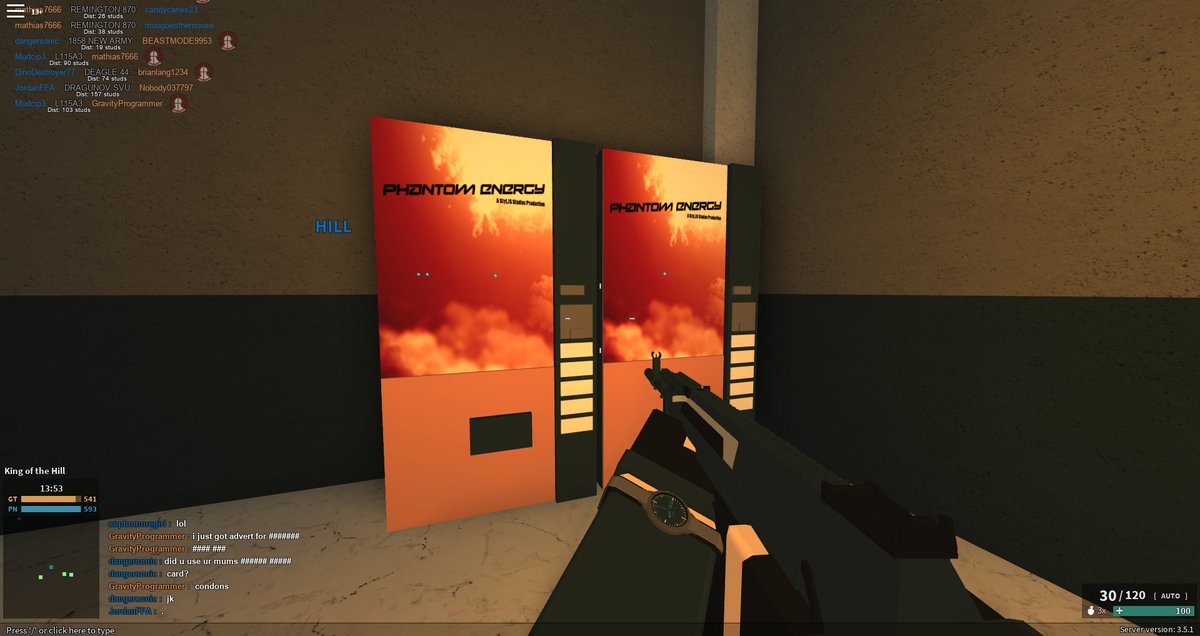 Phantom Forces The Video Game Soda Machine Project