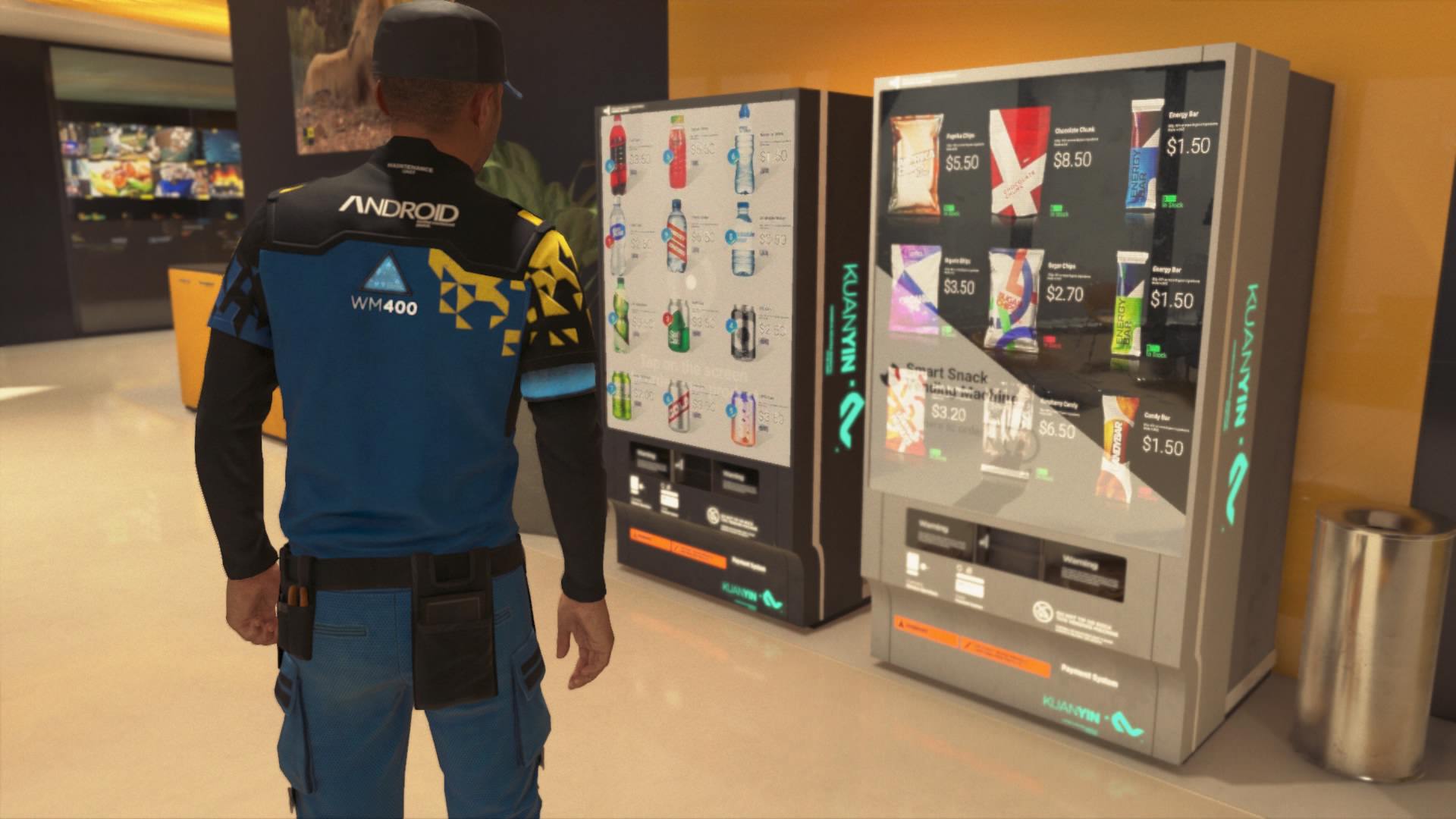 Detroit: Become Human – The Video Game Soda Machine Project