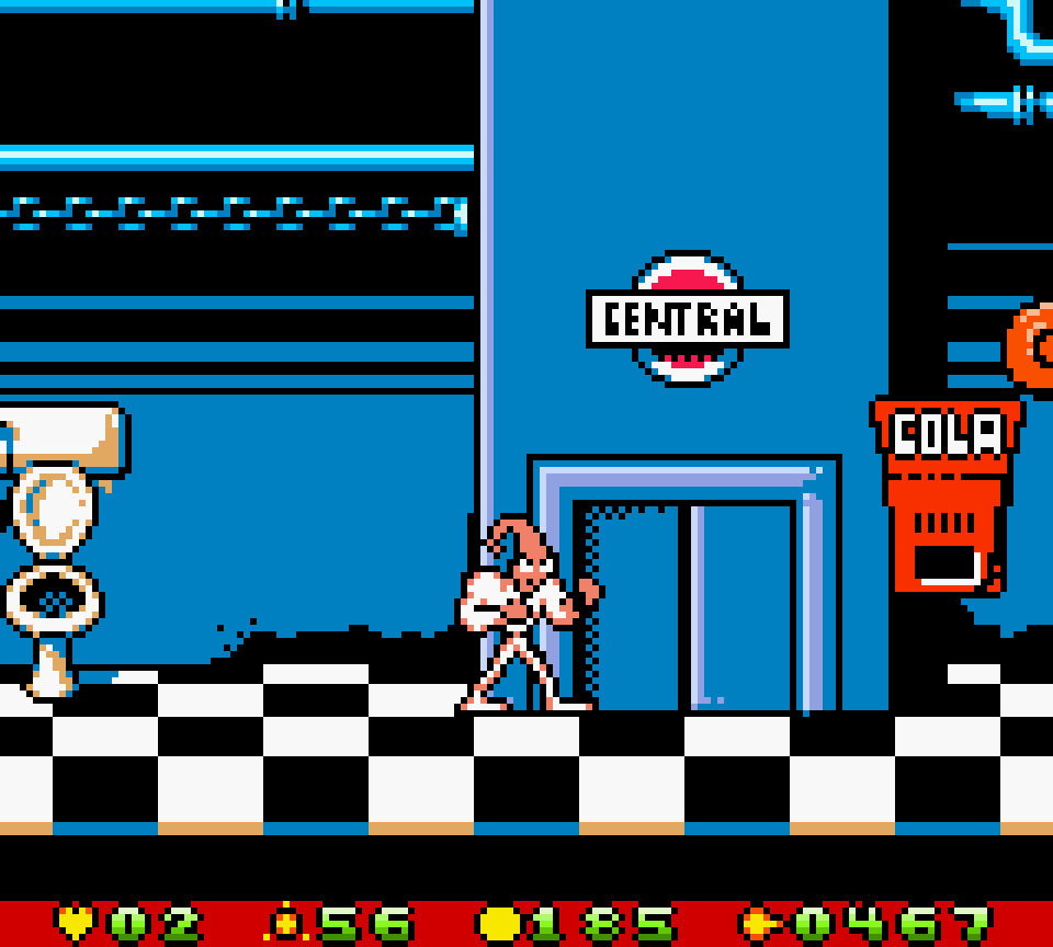 Earthworm Jim Menace 2 The Galaxy The Video Game Soda Machine