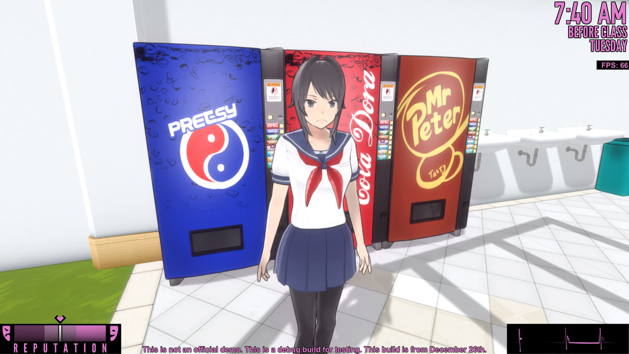 Yandere Simulator The Video Game Soda Machine Project