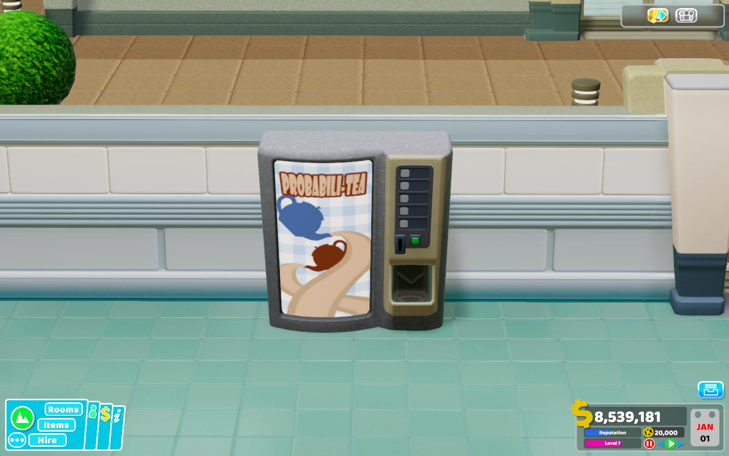 Two Point Hospital The Video Game Soda Machine Project