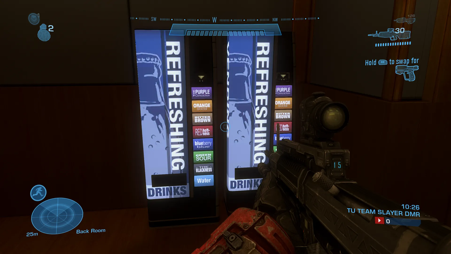 A drink vending machine from Halo: Reach