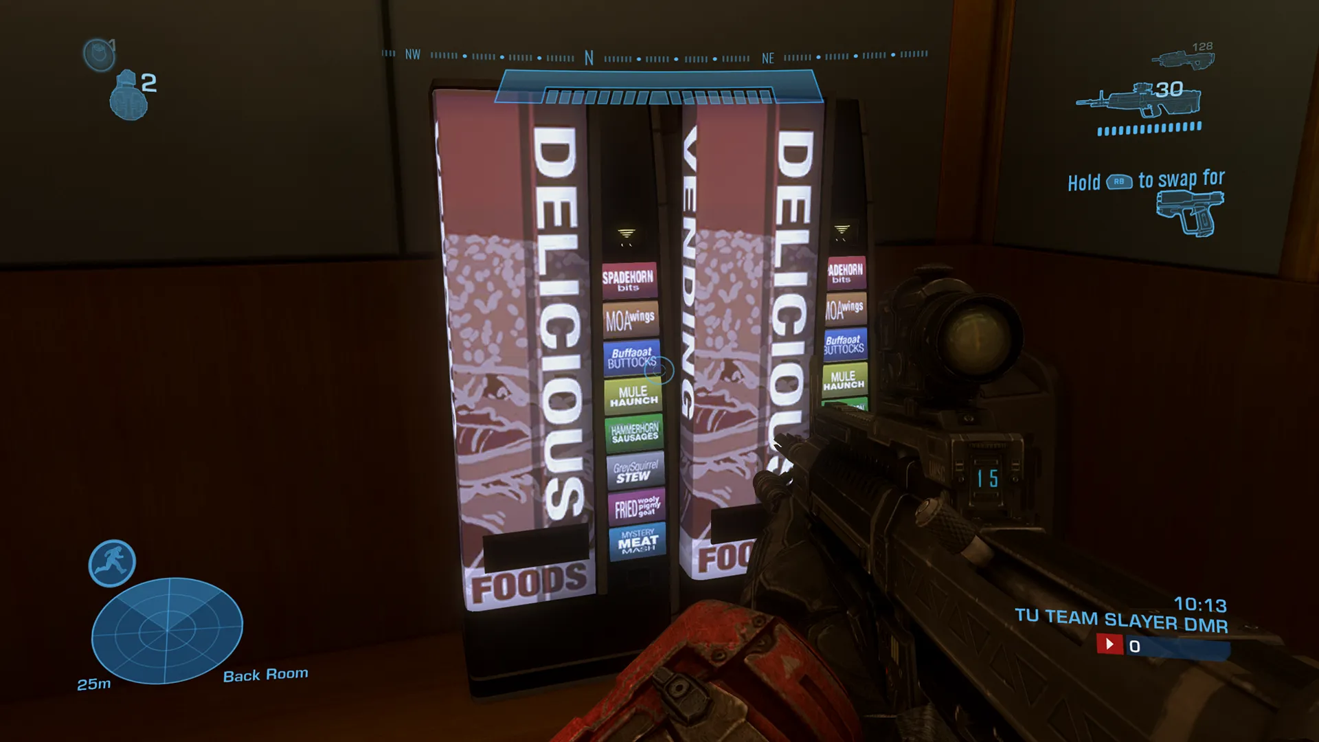 A food vending machine from Halo: Reach