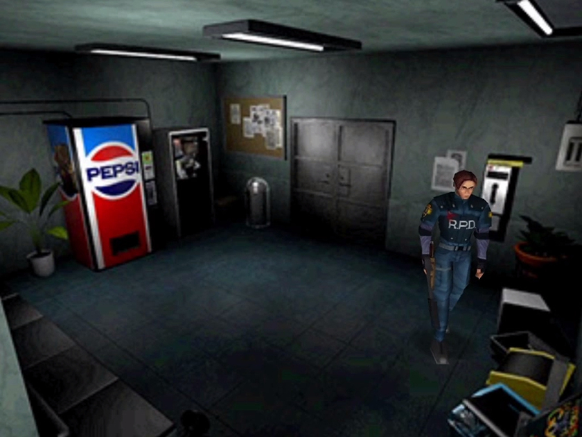 Resident Evil – Code: Veronica X – The Video Game Soda Machine Project