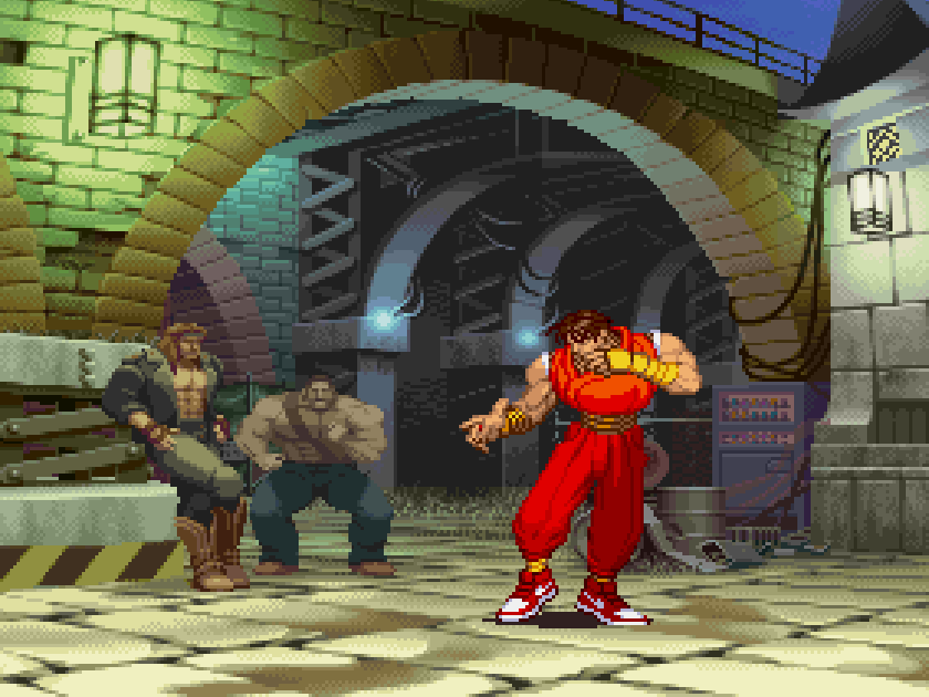 The Video Game Art Archive — Ryu 'Street Fighter Alpha 3′