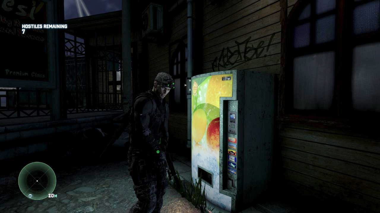 Splinter Cell Series â€“ The Video Game Soda Machine Project