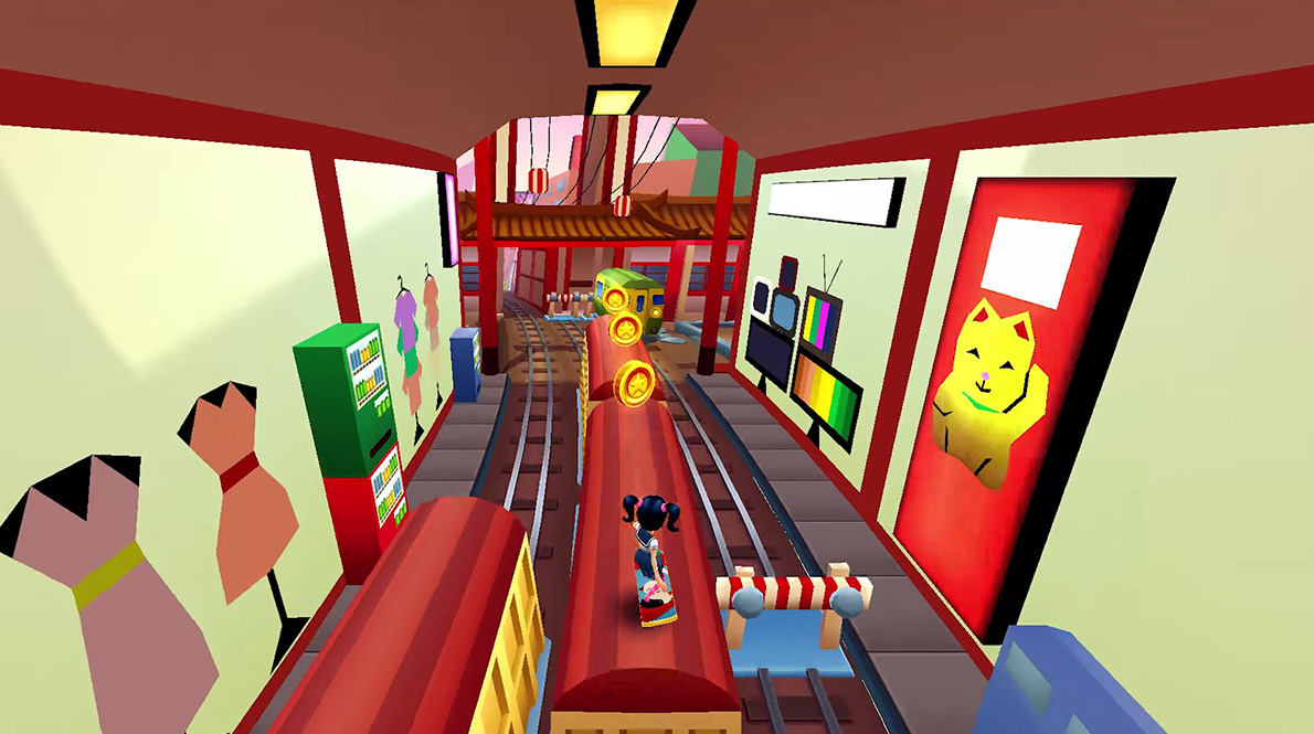 Subway Surfers Introduces The Series' First AR Feature