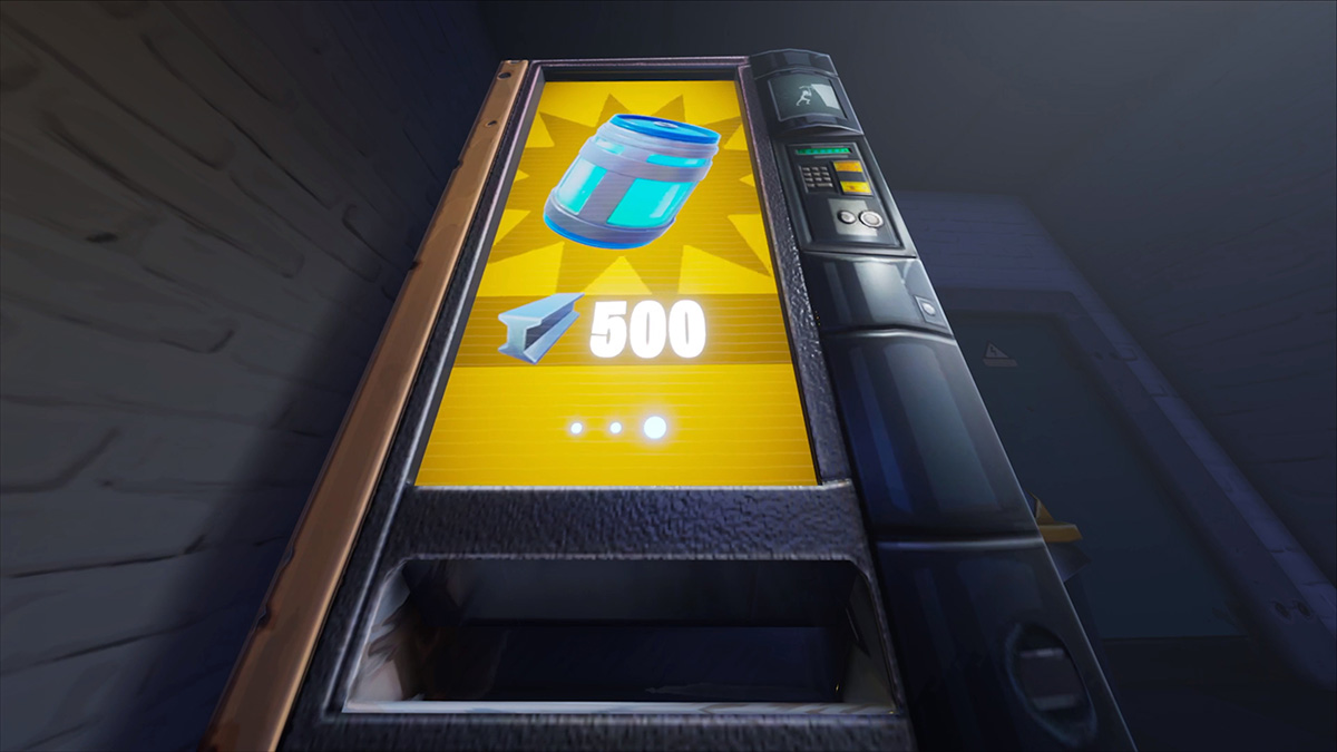 Fortnite – The Video Game Soda Machine Project