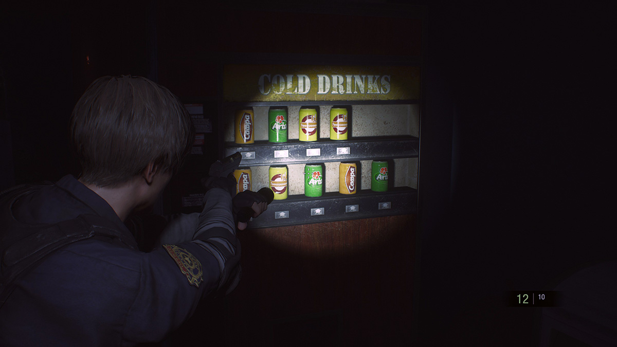 Resident Evil – Code: Veronica X – The Video Game Soda Machine Project