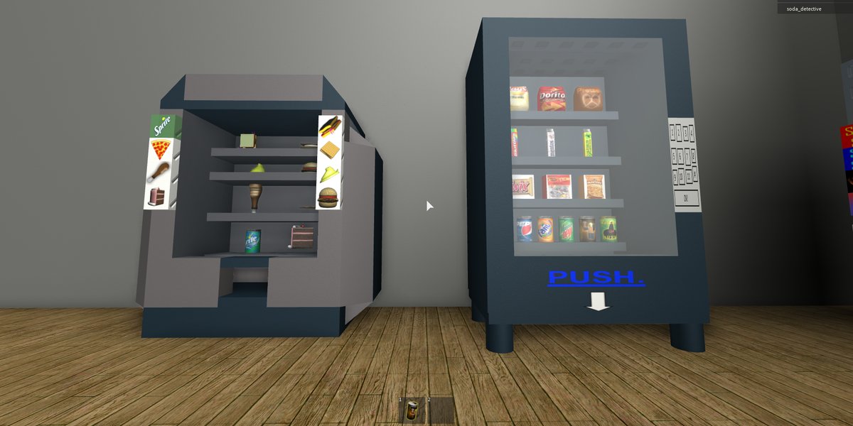 Every item that a vending machine issues in Roblox