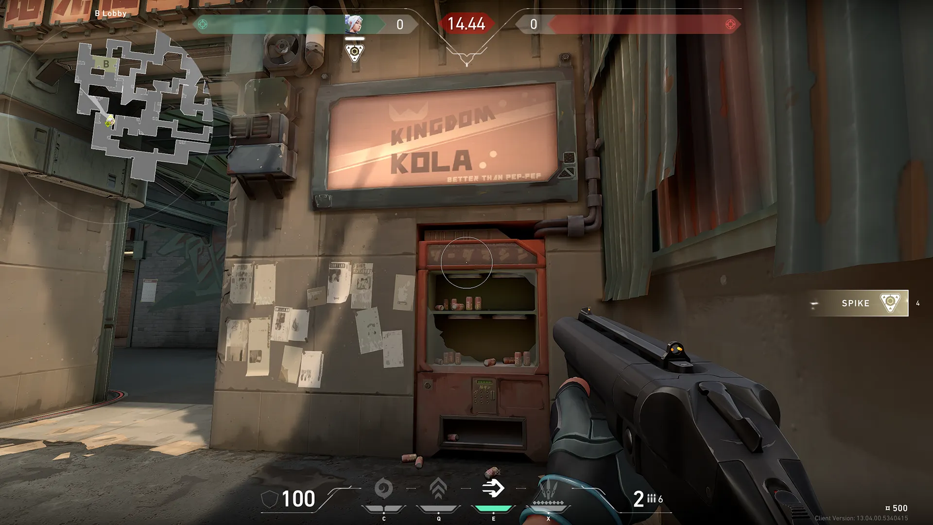 Kingdom Kola vending machine from Valorant