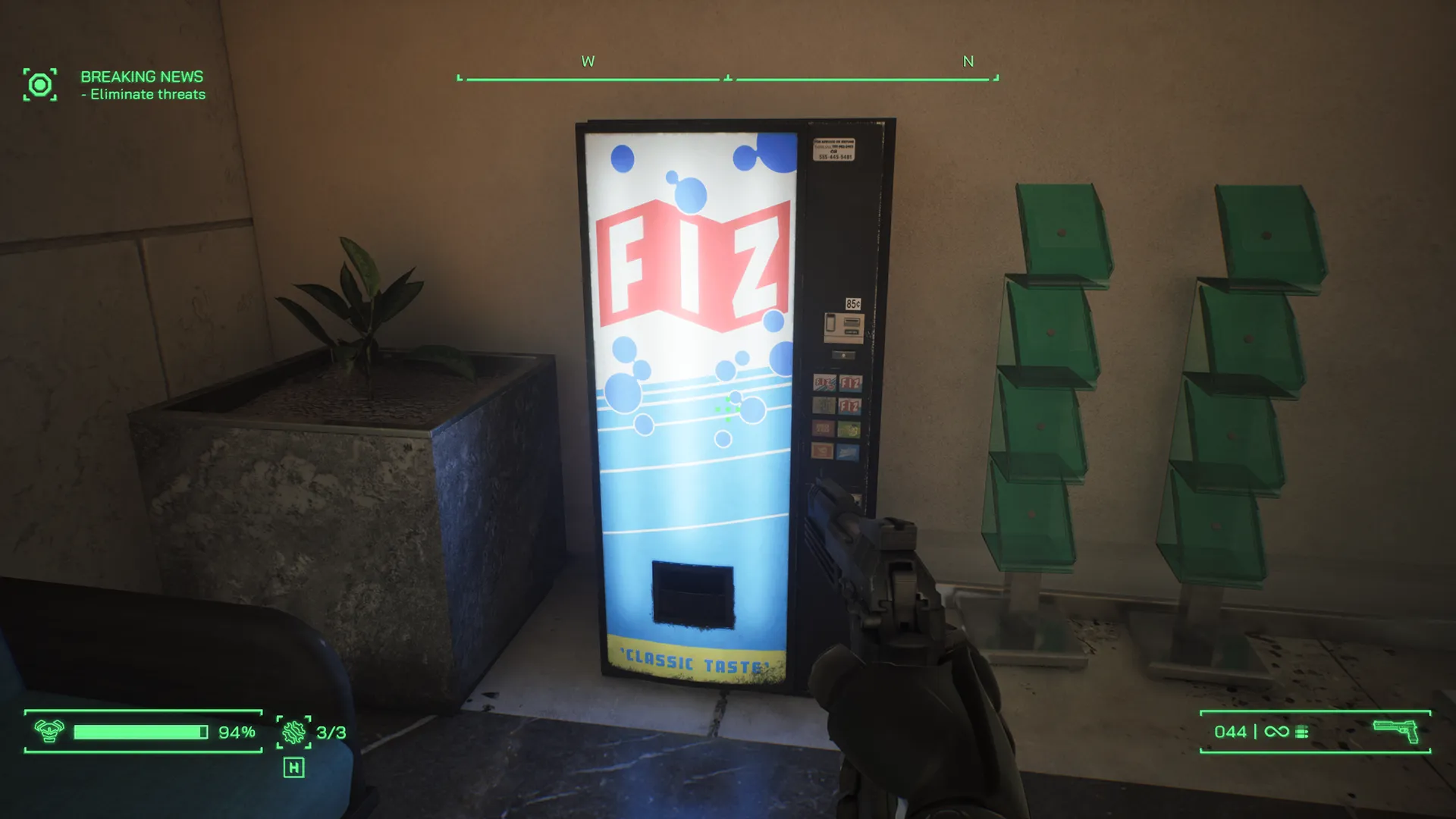 Fiz vending machine from RoboCop: Rogue City
