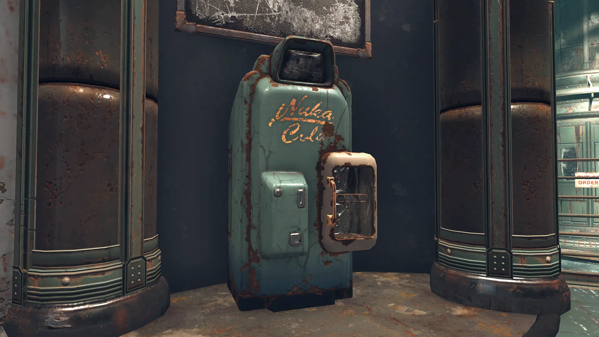 Blue Nuka-Cola Machine from Fallout 76