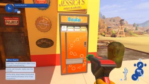 A clean soda machine from PowerWash Simulator 2