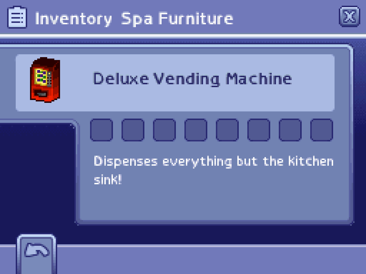 Deluxe vending machine from The Sims 2: Apartment Pets