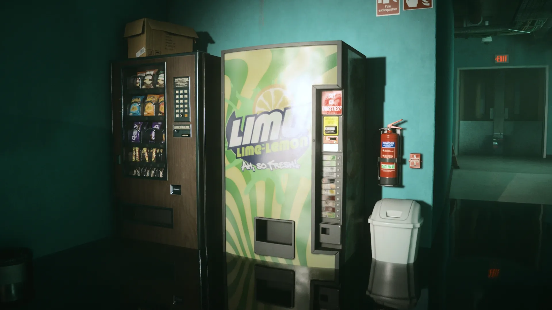 Limu vending machine from Alan Wake 2