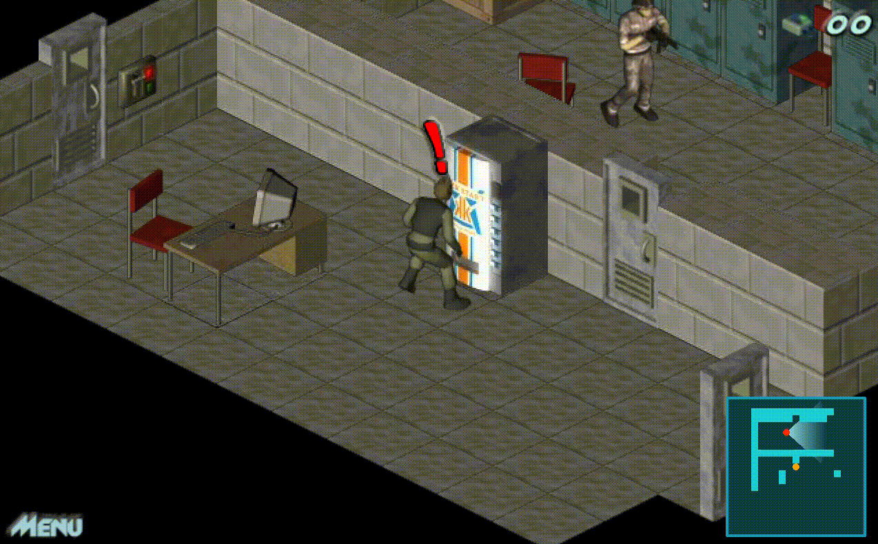 Stealth Hunter soda machine