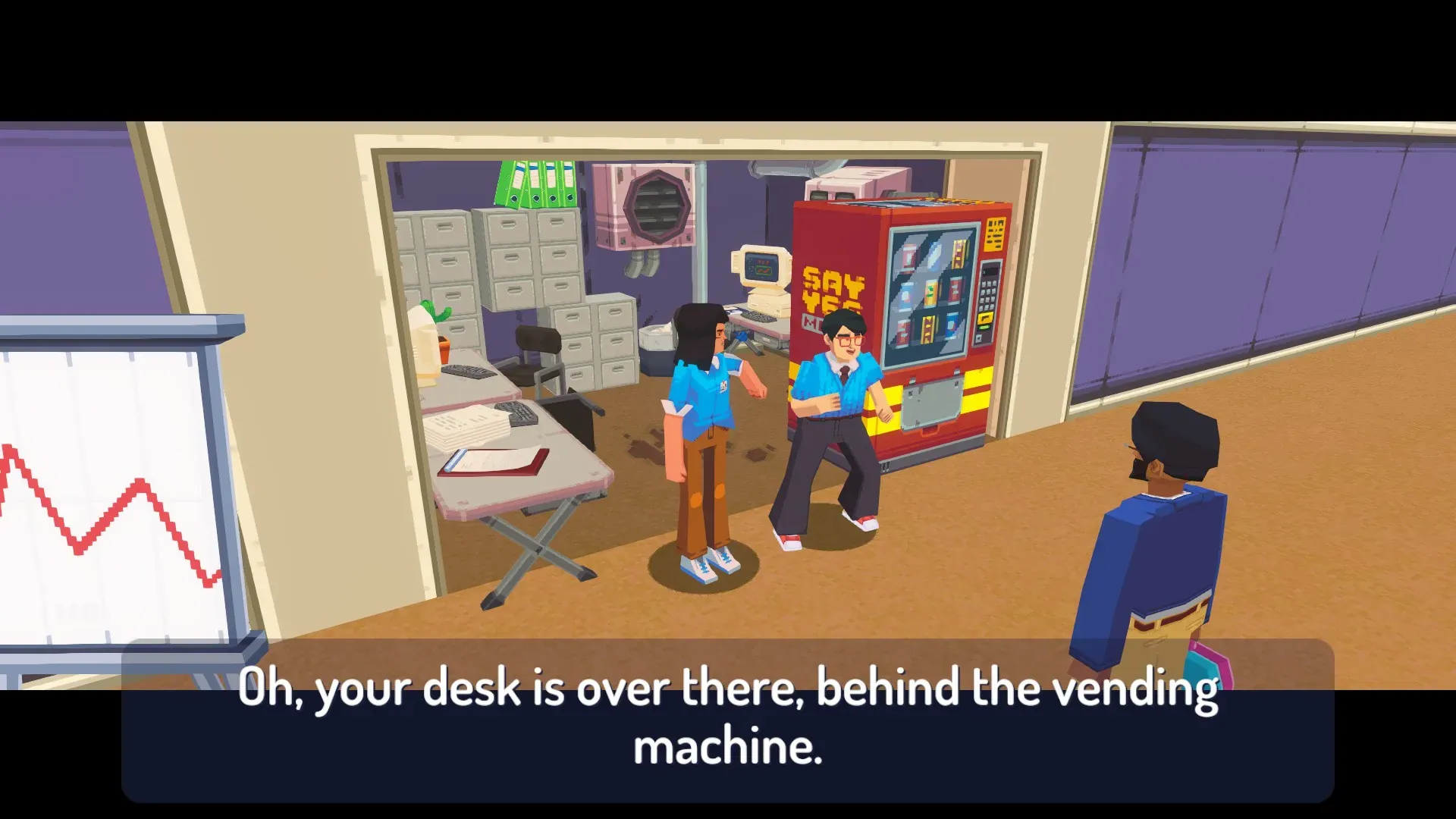 A vending machine from Say No! More